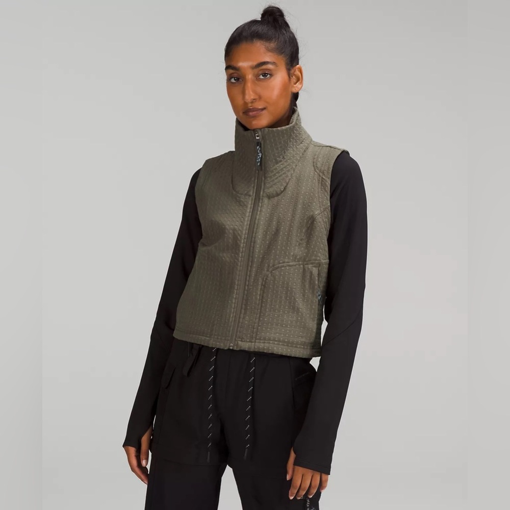 Lululemon Water-Repellent Fleece Hiking Vest